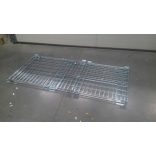 AB0030 Összecsukható rácsos raklap magasító, raklap feltét 1200x800x850 mm