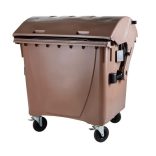 1 100 L-es nagyméretű íves tetejű hulladékgyűjtő 