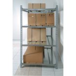 Nagy területű polcállvány alapelem, 1500x1050x2300 mm