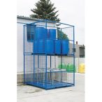   Rácsos áruszállító és tároló keret, 2400x2000x1800 mm