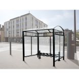 Fedett alapszerkezet oldal és hátsó fal nélkül, 2500x2635x2170 mm