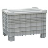 Műanyag konténer, 1200x800x800 mm