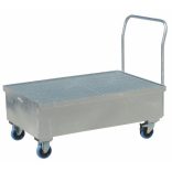 Kerekes gyűjtőkád, 1200x800x250/1200 mm, 220 L