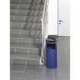 30 literes fém hamutartós hulladéktároló, ø 250x610 mm