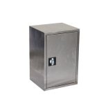 Rozsdamentes szekrény, 400x350x600 mm