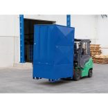 Zárt gyűjtőkád IBC tartályhoz, 1200x1520x2450 mm, 1000 L