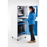 Számítógép szekrény, 610x600x1710 mm