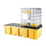 Gyűjtőkád 2 IBC konténerre, 2340x1225x610 mm, 1150 L
