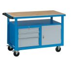 Szerviz kocsi, 1200x600x850 mm, 3 fiók