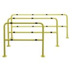   Védő kengyel horganyzott acélcsőből, "3100"-as modell, Sz x M 1000x1000 mm