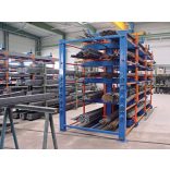 Csavar-orsóval állítható konzolos állvány, terhelhetőség: 25 t, sz x mé x m 5100x1530x2540 mm