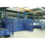   Fiókos polcrendszer táblalemez tárolására, 3250x3100x2000 mm