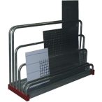 Táblalemez tároló állvány, 5 rekeszes, 1600x480x1000 mm