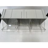 Crystal3n billenő doboz szürke, (4SL)