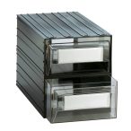 Fiókos Maxi T40, moduláris rendező 2 átlátszó fiók