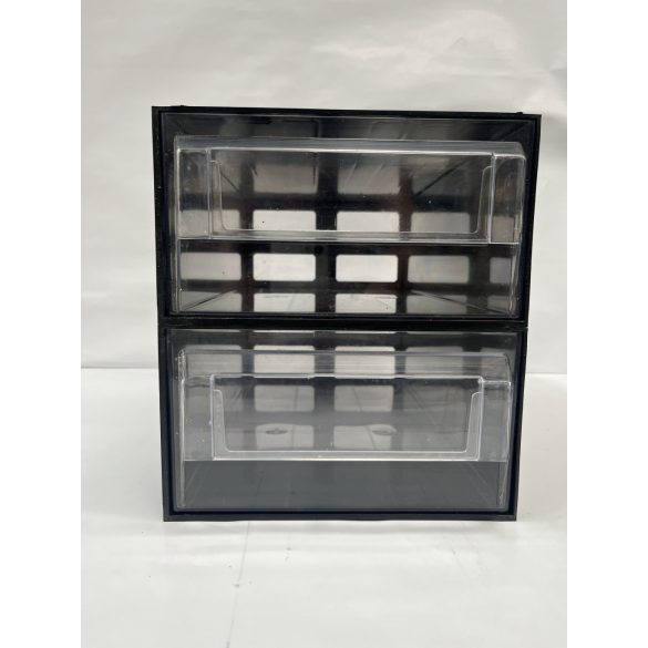 Fiókos Maxi T40, moduláris rendező 2 átlátszó fiók