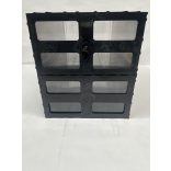 Fiókos Maxi T40, moduláris rendező 2 átlátszó fiók