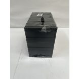 Fiókos mini T/D, moduláris rendező 3 átlátszó fiók