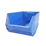MH-2 box, kék, műanyag tárolódoboz, 350x200x200mm