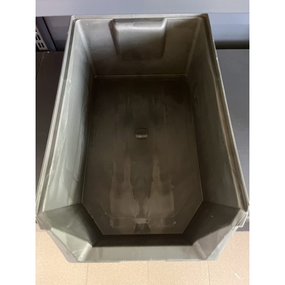 MH-2 box, kék, műanyag tárolódoboz, 350x200x200mm