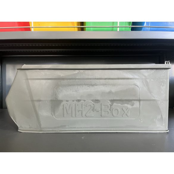 MH-2 box, kék, műanyag tárolódoboz, 350x200x200mm