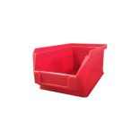 MH-5 box, piros, műanyag tároló doboz, 160x95x75