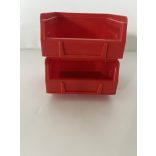 MP 2001B piros műanyag tárolódoboz