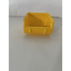 MP 2001B sárga műanyag tárolódoboz