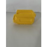 MP 2001B sárga műanyag tárolódoboz