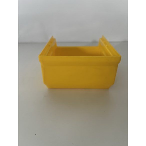 MP 2001B sárga műanyag tárolódoboz