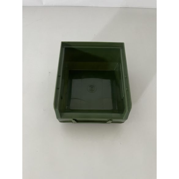 MP 2001B zöld műanyag tárolódoboz