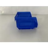 MP 2001 kék, műanyag tárolódoboz