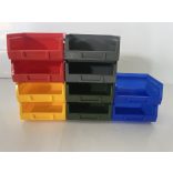 MP 2001 kék, műanyag tárolódoboz