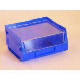 MP 2001 kék, műanyag tárolódoboz
