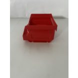MP 2001 piros, műanyag tárolódoboz
