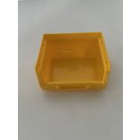 MP 2001 sárga, műanyag tárolódoboz