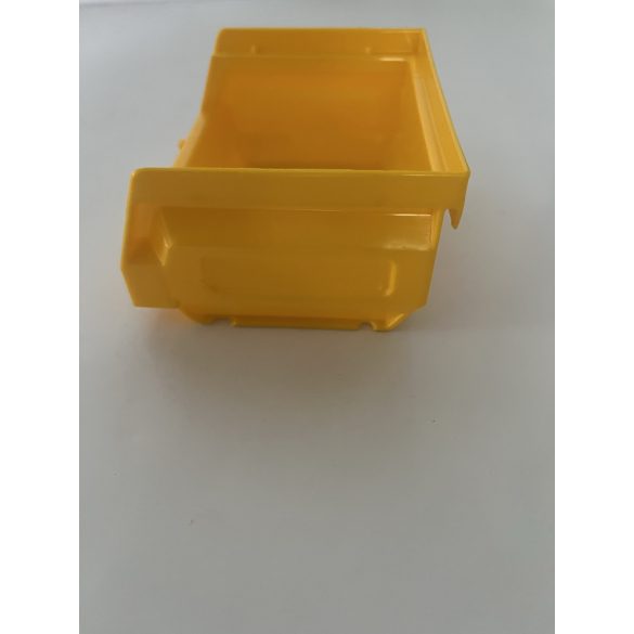 MP 2001 sárga, műanyag tárolódoboz