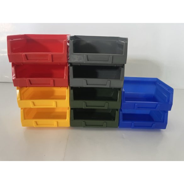 MP 2001 sárga, műanyag tárolódoboz