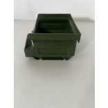MP 2001 zöld, műanyag tárolódoboz
