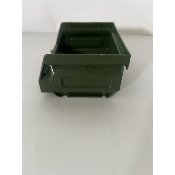 MP 2001 zöld, műanyag tárolódoboz