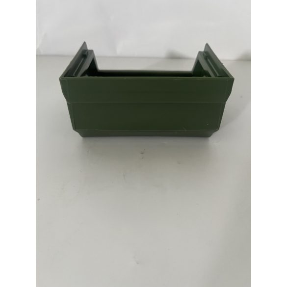 MP 2001 zöld, műanyag tárolódoboz