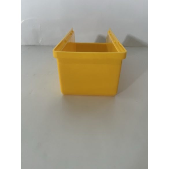 MP 2002L sárga műanyag tárolódoboz