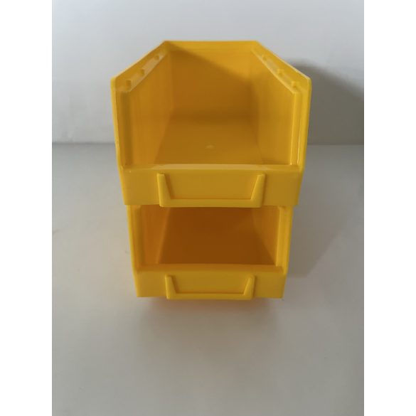 MP 2002L sárga műanyag tárolódoboz