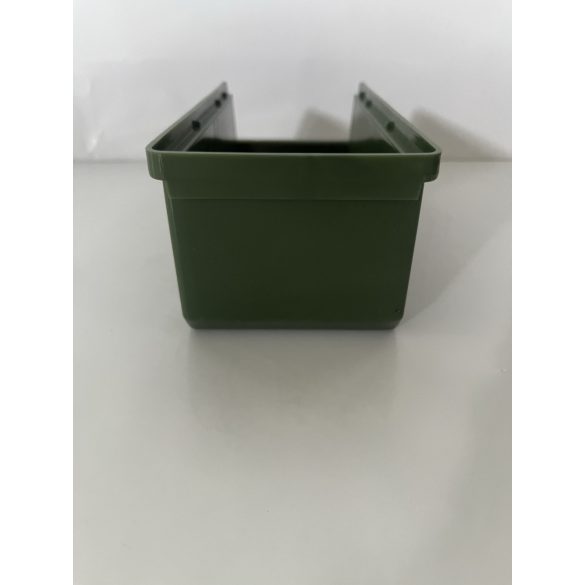 MP2002L zöld műanyag tárolódoboz