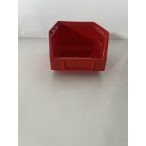 MP 2002 piros, műanyag tárolódoboz