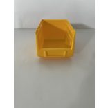 MP 2002 sárga, műanyag tárolódoboz