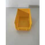 MP 2002 sárga, műanyag tárolódoboz