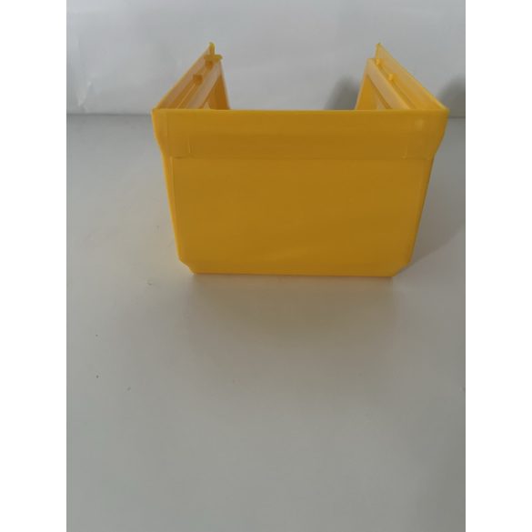 MP 2002 sárga, műanyag tárolódoboz