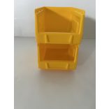 MP 2002 sárga, műanyag tárolódoboz