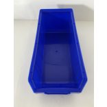 MP 2003L kék műanyag tárolódoboz